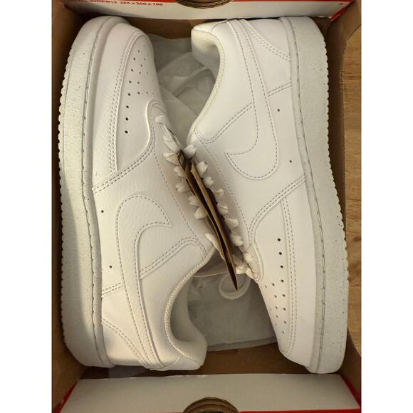 NEW Nike Court Vision Low Women's Shoes White DH3158-100 Size 8.5 - Picture 4 of 5